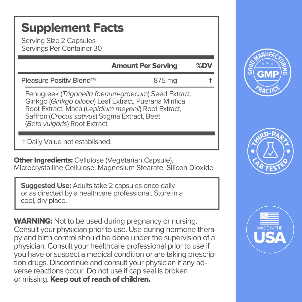 MENO Vaginal Moisture Support Capsules – OBGYN-Formulated to Support Healthy Vaginal Moisture, Mood & Relaxation – Hormone-Free Supplements with Maca Root & Fenugreek Seed Extract – 30 Servings O Positiv buy supplements Au