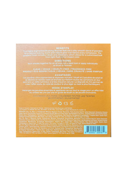 Live Tinted Huebeam Jumbo Gradient Blushing Bronzer - Lightweight, Highly-Pigmented, Buildable & Blendable - Sunkissed, Glowy, Even Toned Skin Face Blush and Bronzer - 15g / 0.5 oz Live TintedBuy Supplements Australia
