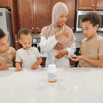 NOW Kids Supplements, Kid Vits Multivitamin, Berry Lemonade Flavor, 120 Chewable Tablets NOW Foods