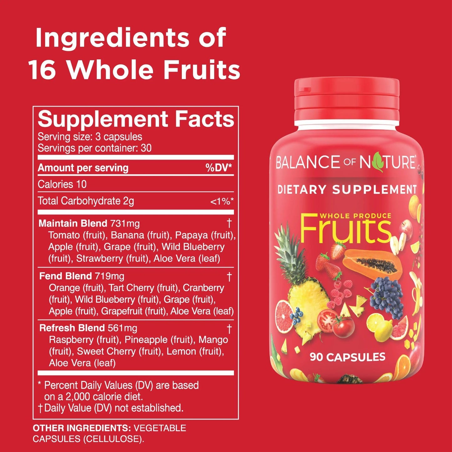 Balance of Nature Whole Fruits Supplement with Superfood Fruits Balance of Nature buy supplements Au