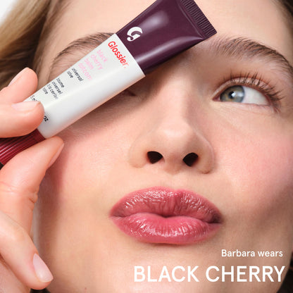 Glossier Balm Dotcom Hydrating Tinted Lip Balm - Universal Salve, Up to 12Hr Moisture for Dry Lips, Cuticles & Skin - Lanolin, Beeswax & Castor Oil - Black Cherry, Burgundy Tint, 15ml GlossierBuy Supplements Australia