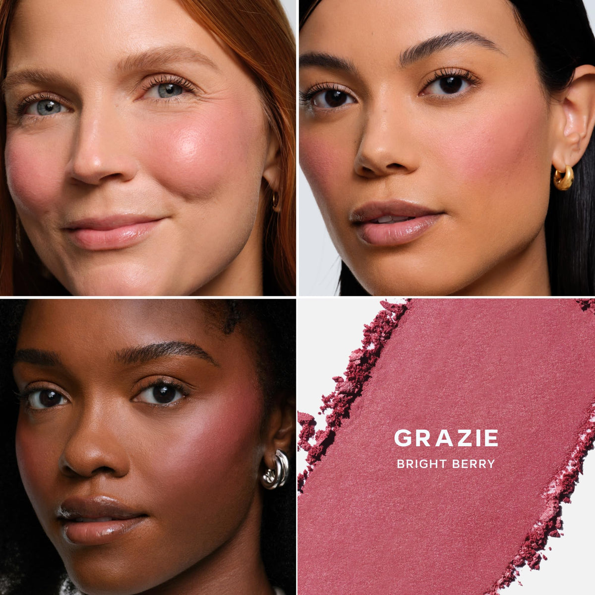 Saie Cheek Flush Duo - Dew Liquid Blush (.40 oz, Dreamy), SuperSuede Baked Powder Blush (.01 oz, Grazie) - Layerable, Skin-Nourishing Blushes for a Seamless Radiant Finish SaieBuy Supplements Australia