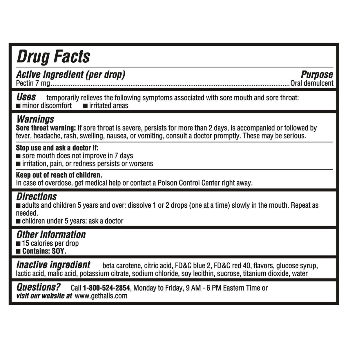 HALLS Throat Soothing Creamy Strawberry Throat Drops, 70 Drops HALLS buy supplements Au