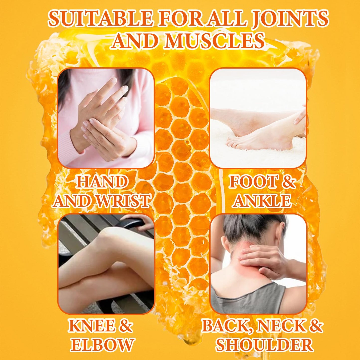 KOKOMAANE Bee Venom Muscle Cream, Maximum Strength Joint & Bone Soothing Ointment, for Shoulder, Back, Neck, Hands, Knuckle, Elbow, Feet, Leg, Knees, Ankle, Arthritis, Meniscus, for Adults, Elder KOKOMAANEBuy Supplements Australia