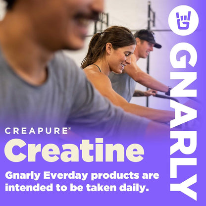 Gnarly Nutrition Golden Milk Vegan Protein Powder Creatine Powder, Unflavored (16.05oz)