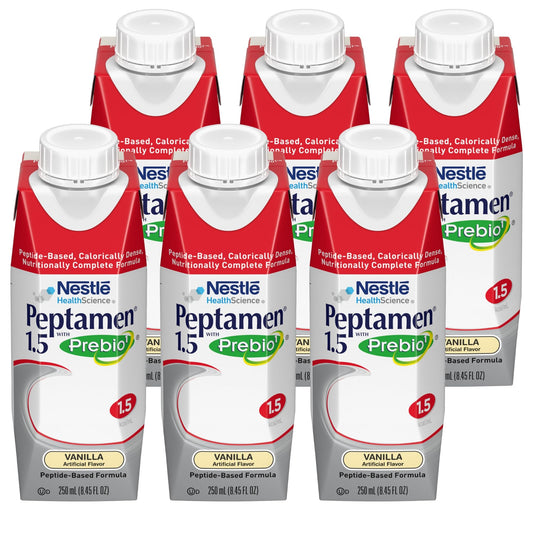 Peptamen Nestle Oral Supplement Vanilla 250 mL Carton, 6 Count PeptamenBuy Supplements Australia