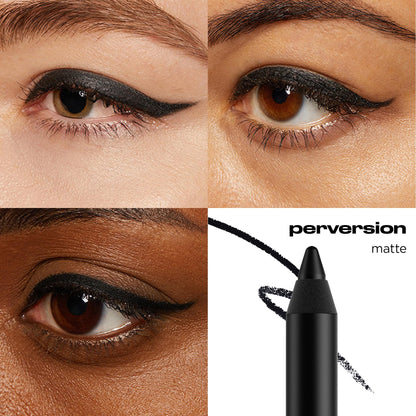 URBAN DECAY 24/7 Glide-On Waterproof Eyeliner Pencil - Smudge-Proof, Long-Lasting, Transfer-Proof, Up to 16HR Wear, Smooth No-Tug Formula, Perversion (Matte Blackest Black) - 0.04 oz URBAN DECAYBuy Supplements Australia