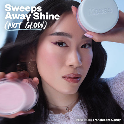 Kosas Cloud Set Loose Setting Powder – Talc-Free Translucent Face Powder for Oil Control, Ultra Sheer Pink KosasBuy Supplements Australia