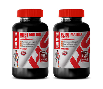 Performance Mobility - JOINT MATRIX COMPLEX - Wellness Essentials, Vitality Blend, Herbal Wellness, Strength & Support, Comprehensive Formula, Full-Range Motion 2 Bottles 180 Capsules Healthy Supplements LLCBuy Supplements Australia