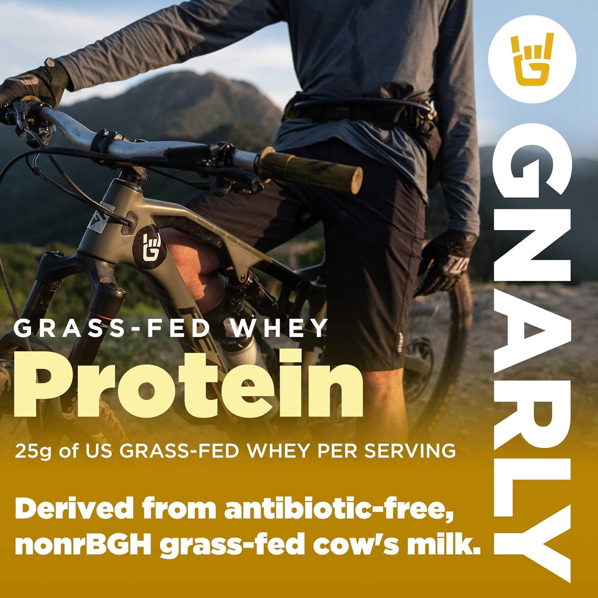 Gnarly Whey Grass-Fed Protein Supplement, Vanilla (32.0oz) and Gnarly Preworkout Strawberry Lemonade Caffeine Free (14.82oz)