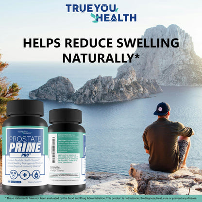 Prostate Prime Pro - Improved Formula - Our Best Prostate Support Supplement For Men’s Health - Natural Prostatitis Prostate Health - Natural Prostate Remedies - Men Prostate Vitamin Prostaprime Pills True You Health buy supplements Au