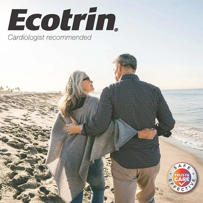 Ecotrin Safety Coated Aspirin Pain Reliever Tablets, Low Strength, NSAID 81mg, 45 ct (Pack of 3) EcotrinBuy Supplements Australia