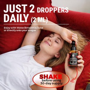 Liquid Magnesium Glycinate 420 Mg with Natural Tart Cherry Extract | Magnesium Glycinate Drops Supplement for Sleep, Mood & Mobility Support | Tart Cherry Extract KEY ELEMENTSBuy Supplements Australia