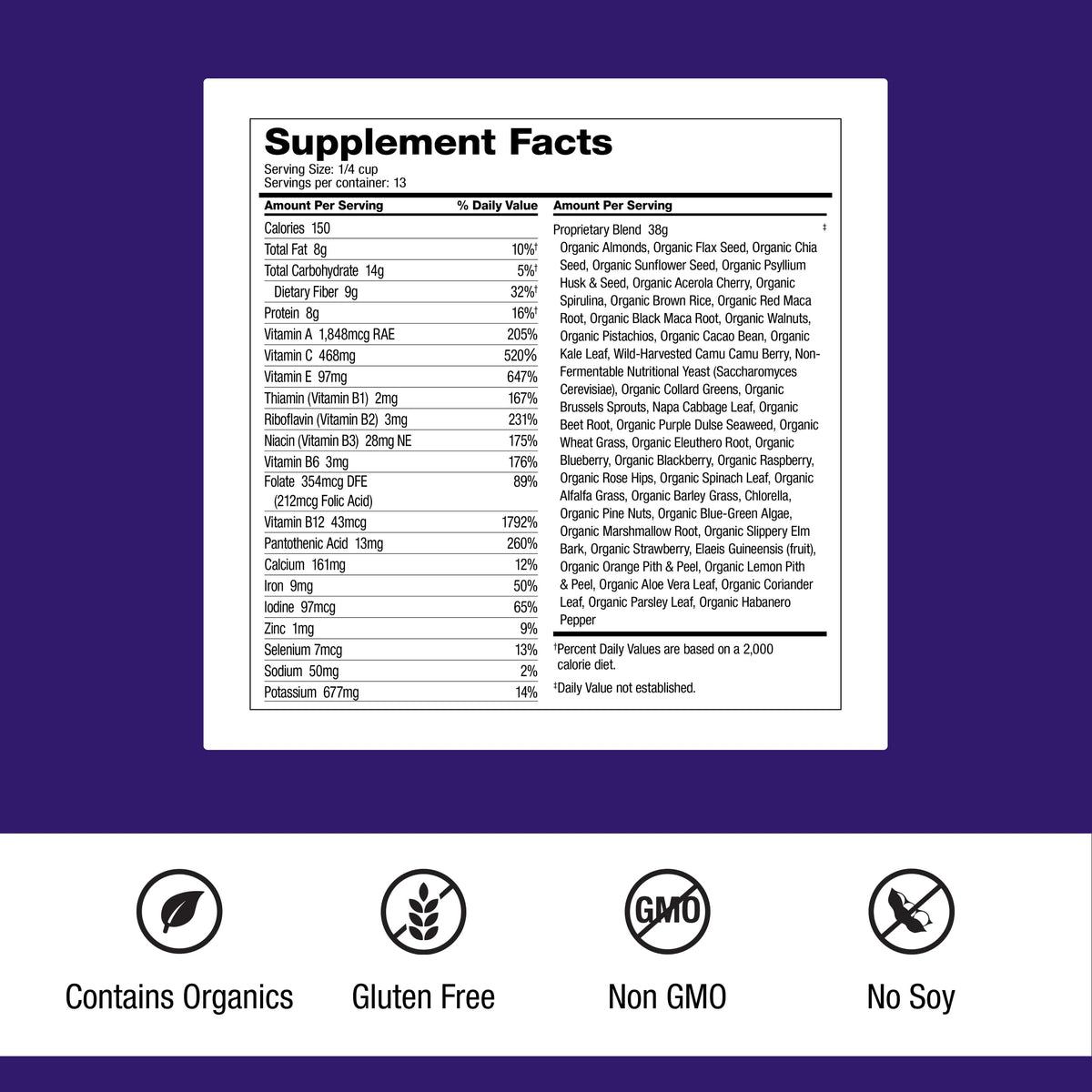Dr. Schulze's SuperFood Ultra - Plant-Based Superfood Powder for Active Lifestyle Support - Vital Nutrients - Natural Ingredients - Gluten-Free & Dairy-Free - Vegan - 17.4 oz (13 Servings) - 2 Pack Dr. Schulze's buy supplements Au