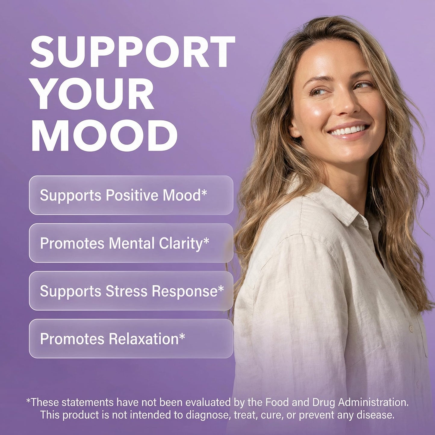 Clean Nutraceuticals Saffron Supplements Extract 100mg + Ashwagandha L-Theanine 200mg - Mood Support Ginkgo Biloba, St. John's Wort, Rhodiola Rosea & 5-HTP Capsules Pills Men Women