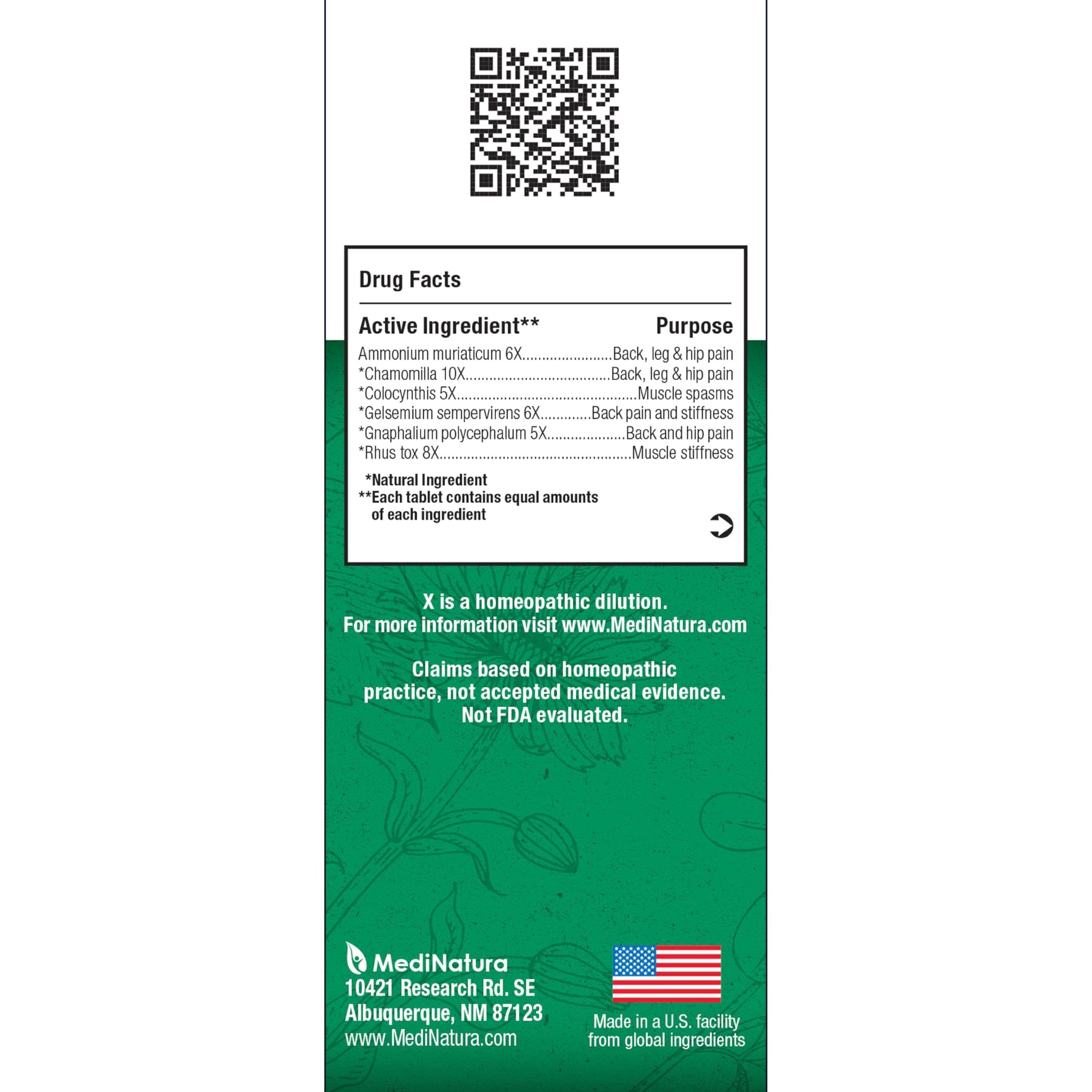 BHI Pain & Spasm Bundle BHI Back Homeopathic Support for Back Pain (100 Tablets) +BHI Spasm, Natural Relief for Cramps & Spasms, Homeopathic Medicine (100 Tablets) MediNaturaBuy Supplements Australia