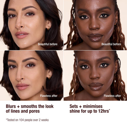 Charlotte Tilbury Airbrush Flawless Finish Setting Powder - Pore-Blurring Pressed Powder for Face Makeup to Minimize Shine with a Soft-Focus Finish - 1 Fair Charlotte TilburyBuy Supplements Australia