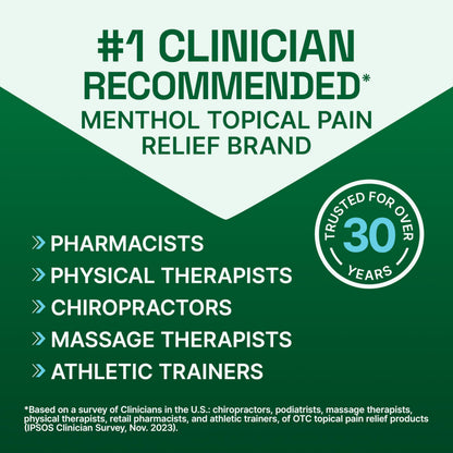 Biofreeze XL Pain Relief Patches, Menthol Pain Patches for Lower Back, Neck, Knee, & Shoulder, Comfortable & Flexible Fabric Stays in Place, 4 ct BiofreezeBuy Supplements Australia