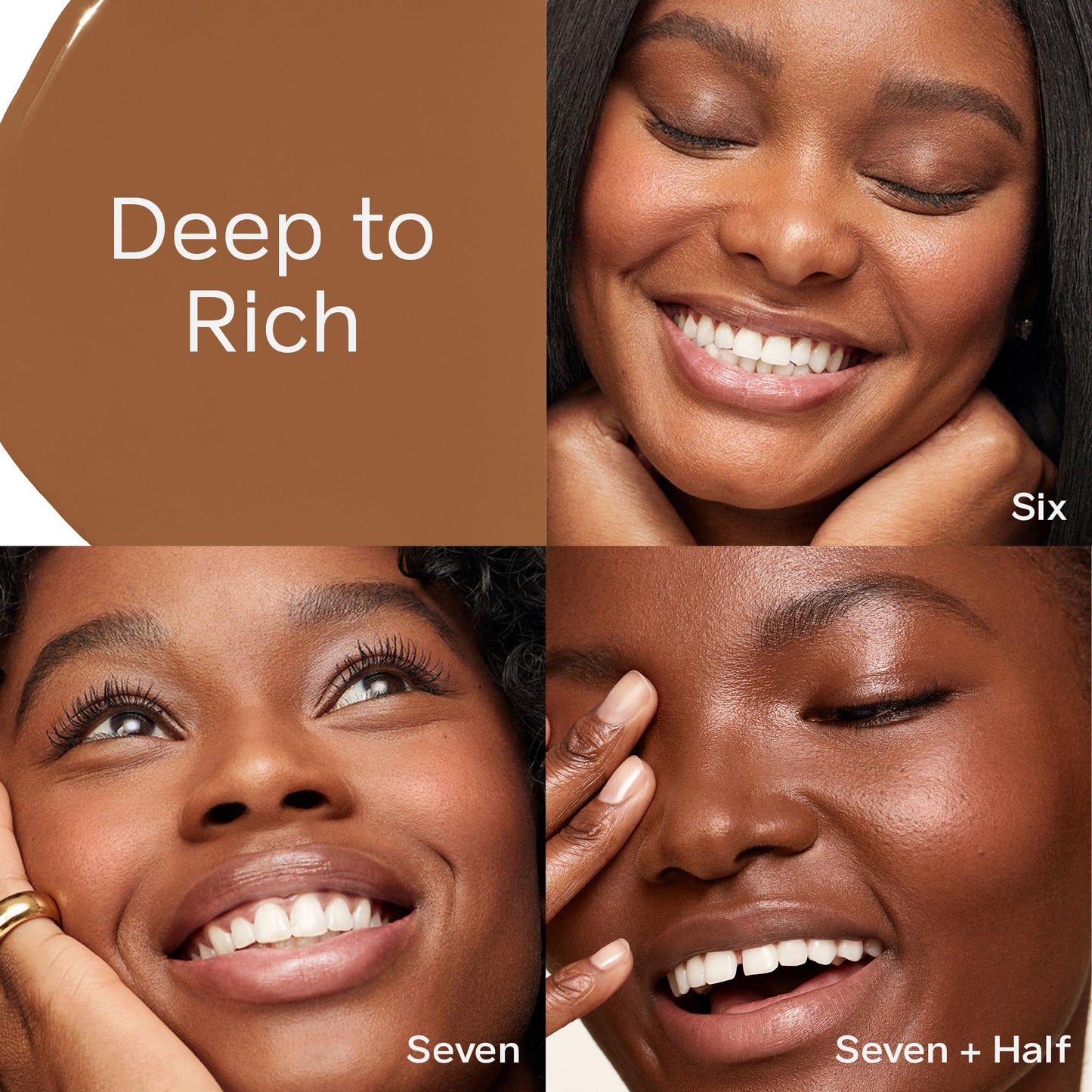 Saie Hydrabeam Under Eye Brightener - Sheer + Hydrating Concealer with Glycerin, Squalane + Cucumber Extract - Brightening Under Eye Concealer + Corrector for Even, Glowing Skin - Shade 6 (0.2 oz) SaieBuy Supplements Australia