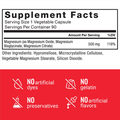 Force Factor Magnesium Complex Supplement to Support Muscles, Bones, Nerves, and Cardiovascular Health, Magnesium Glycinate, Magnesium Citrate, and Magnesium Oxide, Vegan, Non-GMO, 90 Capsules Force Factor buy supplements Au