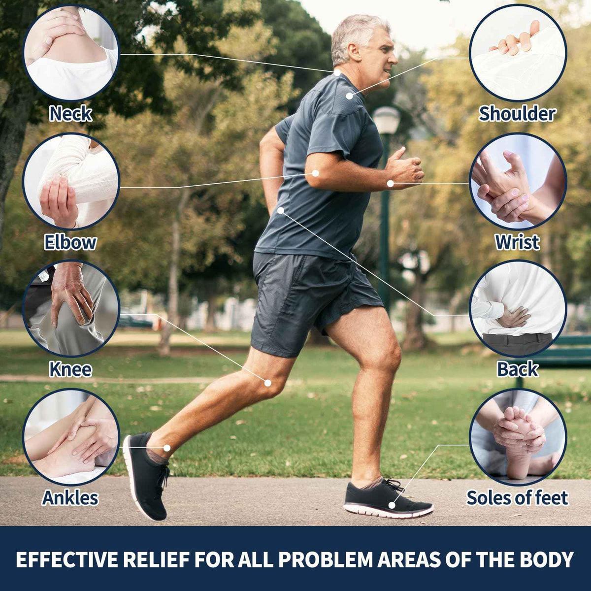 YIVANNUO 2PCS Neuropathy Relief Cream, Contains Arnica, Menthol, Msm, and Glucosamine, Suitable for Feet, Hands, Legs, Muscles, Joints, and Waist, Fast Absorption, Mild & All Natural