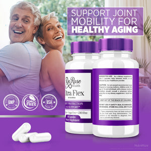 (2 Pack) Ultra Flex Capsules, Advanced Joint Support Supplement, Ultra Flex Natural Joint Health Formula, Max Strength Pills for Joint Wellness and Mobility, UltraFlex Vitamin Reviews (120 Capsules) NutraRizeBuy Supplements Australia