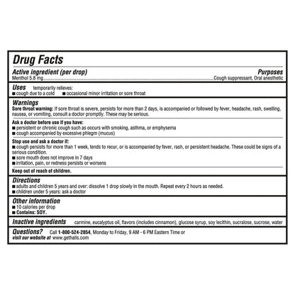 HALLS Cough and Throat Relief Cherry Cough Drops, Bulk Pack, 200 Drops