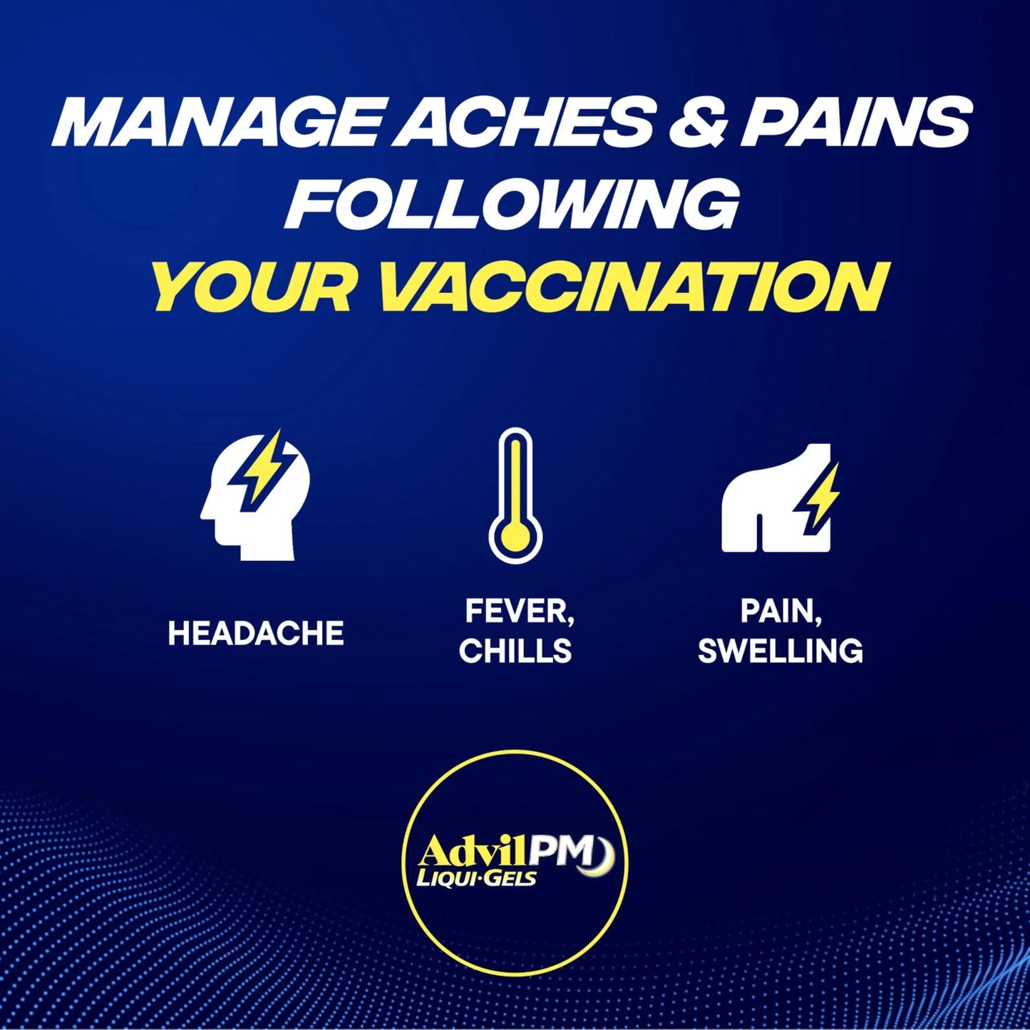Advil PM Liqui-Gels Pain Reliever and Nighttime Sleep Aid, Pain Medicine with Ibuprofen for Pain Relief and Diphenhydramine HCL for a Sleep Aid - 40 Liquid Filled Capsules - Back to College AdvilBuy Supplements Australia