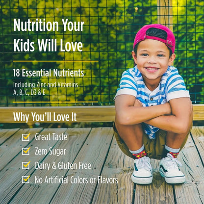 Nordic Naturals Zero Sugar Kids Multi Gummies, Orange Lemon - 120 Gummies - Great-Tasting Multivitamin for Ages 4+ Nordic Naturals