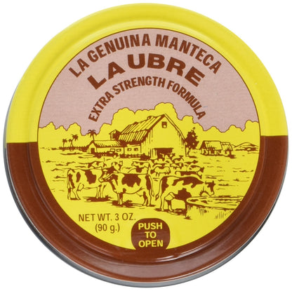 La Genuina Manteca Ubre Tin/Lata 3 Oz. (90g.) Extra Strength Formula Ulrici ProductsBuy Supplements Australia