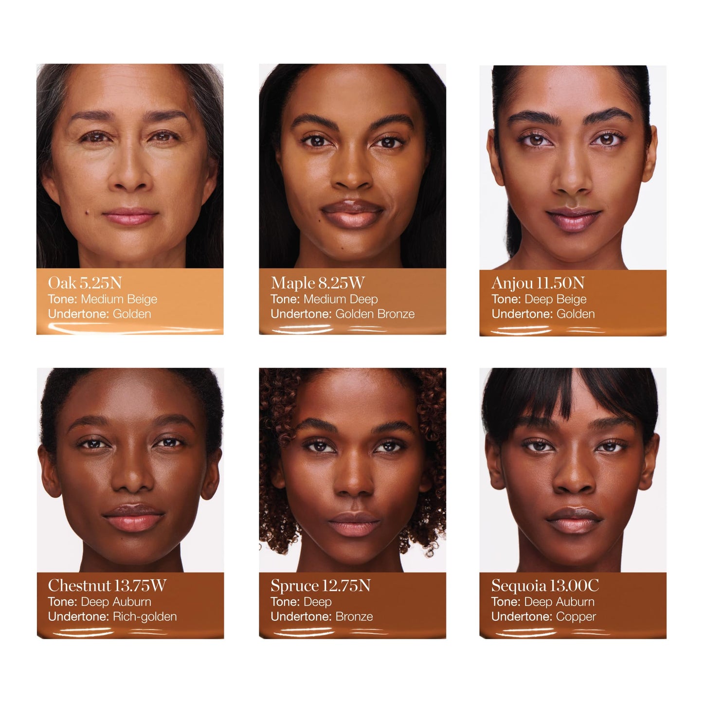 Ogee Complexion Perfecting Liquid Foundation - Lightweight Tinted Moisturizer For Face (Spruce 12.75N - Deep, Bronze Undertones) - with Vitamin C & Jojoba Oil - Certified Organic & Made in USA OgeeBuy Supplements Australia