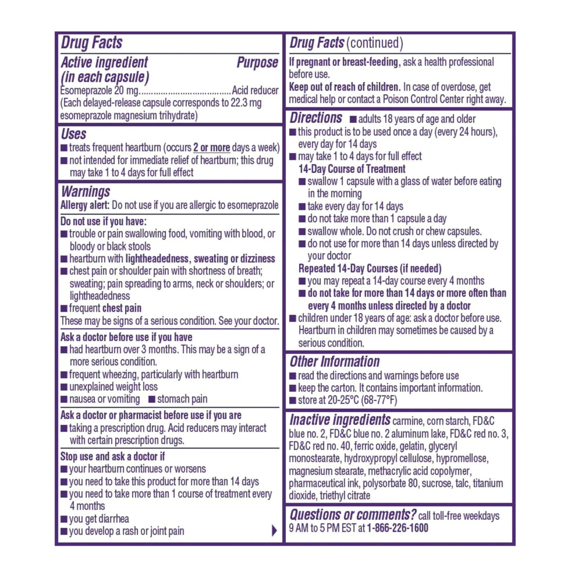 Nexium 24HR ClearMinis Acid Reducer Heartburn Relief Delayed Release Capsules for All-Day and All-Night Protection from Frequent Heartburn, Heartburn Medicine with Esomeprazole Magnesium - 42 Count Nexium buy supplements Au