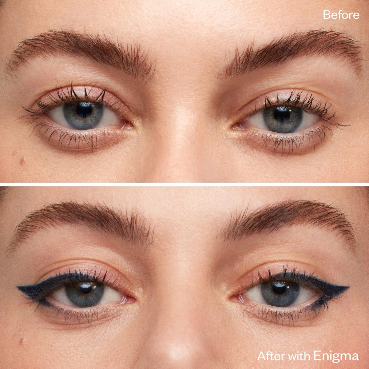 Kosas Soulgazer Gel Eyeliner (Enigma) - Waterproof, Smudge-Proof Pen with Hyaluronic Acid - Retractable Eyeliner Pencil with Sharpener & Smudger, Long-Lasting - Blackened Blue Satin KosasBuy Supplements Australia