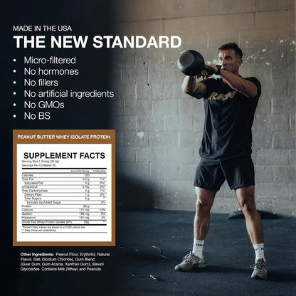RAW Whey Isolate Protein Powder & Essential Pre-Workout Bundle
