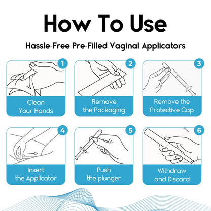 Pharmlitalia Vaginal Moisturizer Gel for Vagina Health, Moisturizer Applicators for Vaginal Dryness Relief and Long Lasting Wetness - Pre and Post Menopausal - 12 Pre Filled Applicators Pharmlitalia buy supplements Au