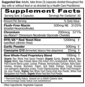 EMERALD LABS Cholesterol Health (90 Caps) & Pomegranate Extract (60 Caps) - Supports Heart Health & Immune Function - Gluten Free & Vegan EMERALD LABS buy supplements Au
