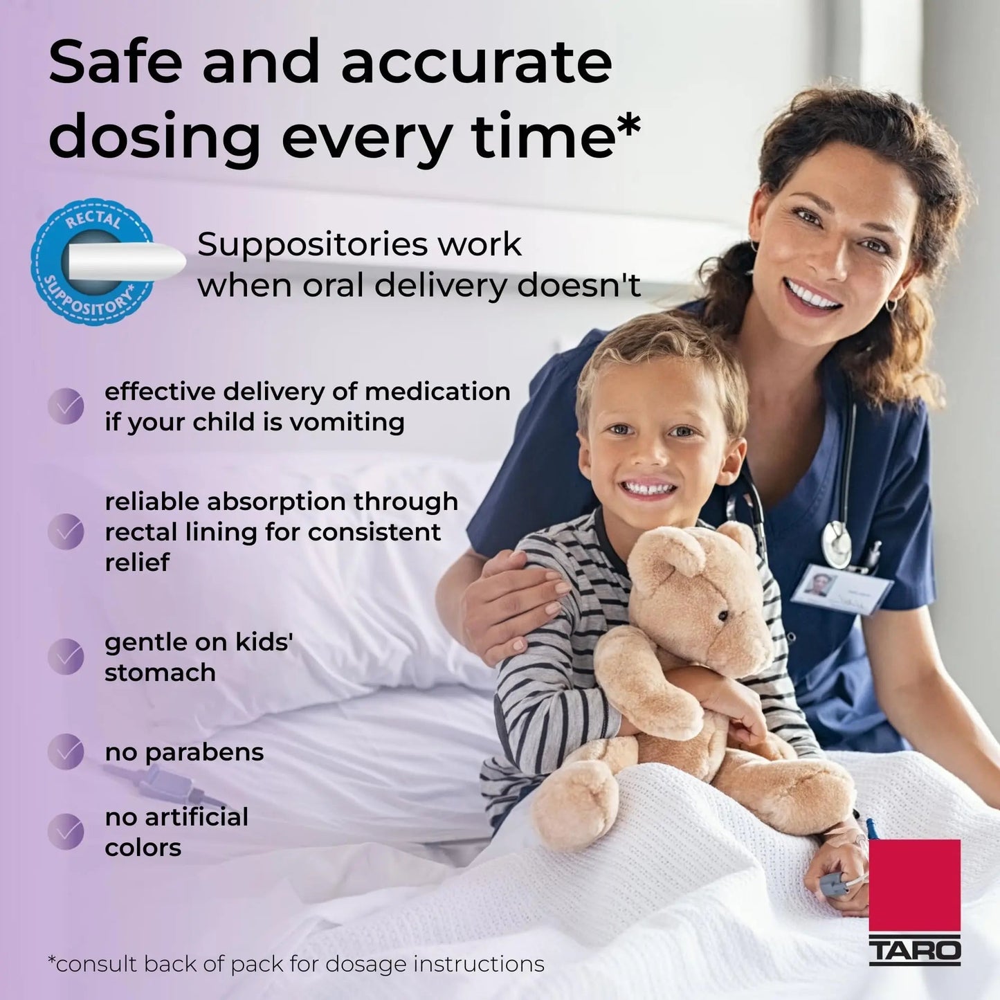 Feverall Infant Acetaminophen Suppositories 6 Rectal Suppositories 120 mg Each Pain Reliever/Fever Reducer. Paraben Free, No Artificial Colors or Other preservatives. Ages 3-6 Years FeverallBuy Supplements Australia