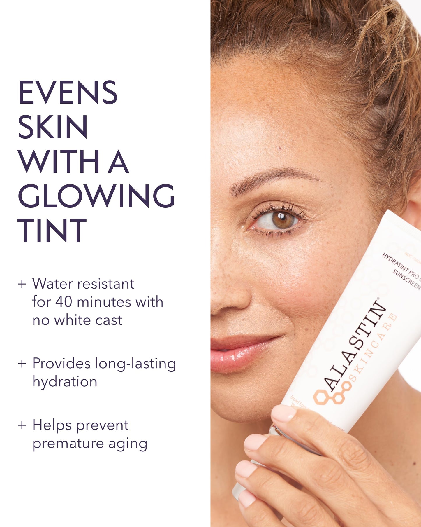 ALASTIN Skincare HydraTint Pro Mineral Sunscreen SPF 36 (3.2 oz) | 2-in-1 Tinted Daily Sunblock Moisturizer for Face & Neck