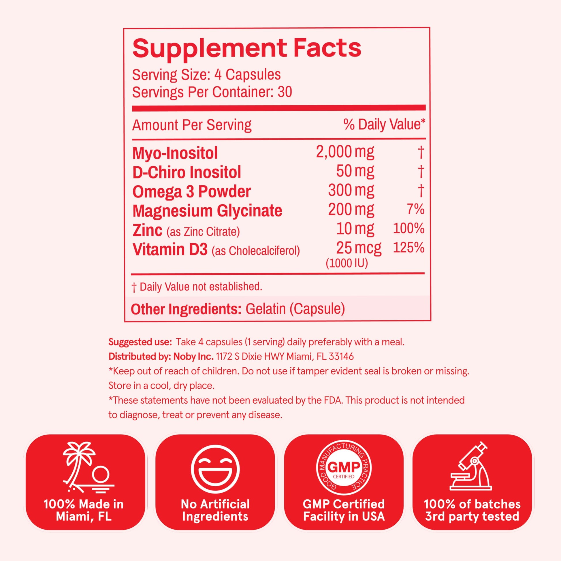 Peach Perfect Inositol Multivitamin – Myo-Inositol & D-Chiro 40:1 Blend, Omega-3, Vitamin D3, Magnesium, Zinc – Supports Women’s Health, Mood, Energy, Supplement – 30 SVG Peach Perfect buy supplements Au