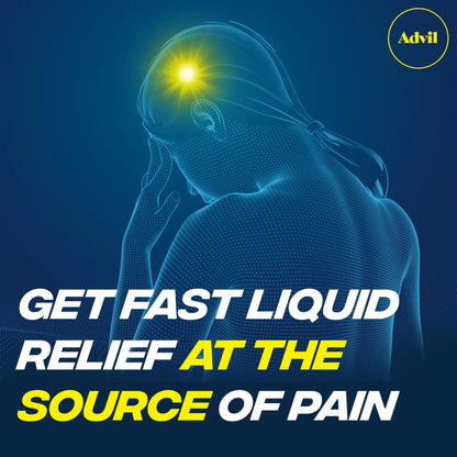Advil Liqui-Gels Pain Reliever and Fever Reducer, Pain Medicine for Adults with Ibuprofen 200mg for Headache, Backache, Menstrual Pain and Joint Pain Relief - 160 Liquid Filled Capsules AdvilBuy Supplements Australia