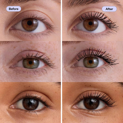 Kosas Soulgazer Lengthening + Lifting Peptide Mascara – Smudge-Proof, Clump-Free Mascara + Lash Serum 2-in-1 for Long, Defined Lashes – Curvilinear Molded Brush, Vegan, Sensitive-Eye Safe KosasBuy Supplements Australia