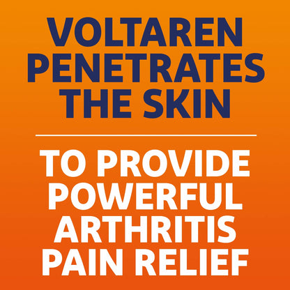 Voltaren Arthritis Pain Relief Gel, Diclofenac Sodium, 1% (NSAID), Clinically Proven Powerful Pain Reliever, No Prescription Needed, 1.7oz VoltarenBuy Supplements Australia