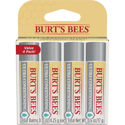 Burt's Bees Easter Basket Stuffers, Balm Bouquet Lip Balm Set, Original Beeswax, Vanilla Bean, Cucumber Mint, Coconut & Pear Pack, Natural Origin Lip Treatment, 4 Tubes, 0.15 oz. Burt's BeesBuy Supplements Australia