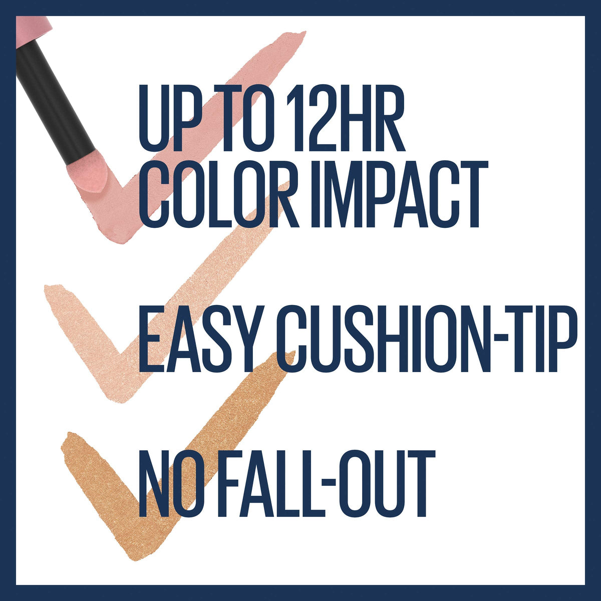Maybelline New York Color Strike Eye Shadow Pen, Cream To Powder Finish, 30 Spark MAYBELLINEBuy Supplements Australia