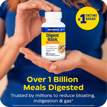 Enzymedica Digest Basic + Probiotics - 90 Caps