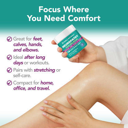 OWELL NATURALS Neuropathy Healing Balm, Fast Acting, with Frankincense, Myrrh, Coconut Oil & Beeswax, Natural Ingredients – Soothe, Protect & Repair, 4 oz (Pack of 1) Owell NaturalsBuy Supplements Australia