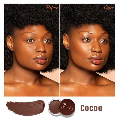 Juvia's Place Bronzed Cream Bronzer - Cocoa - Smooth Cream Bronzer Pot for Sun-Kissed Glow & Warmth, Buildable & Blendable Makeup Contour with Long-Lasting Matte Shimmer Finish, Highly Pigmented Juvia's PlaceBuy Supplements Australia