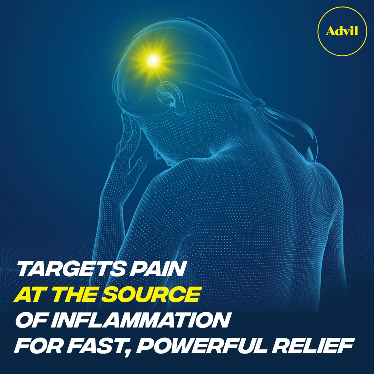 Advil Pain Reliever and Fever Reducer, Pain Relief Medicine with Ibuprofen 200mg for Headache, Backache, Menstrual Pain and Joint Pain Relief - 300+24 Coated Tablets AdvilBuy Supplements Australia