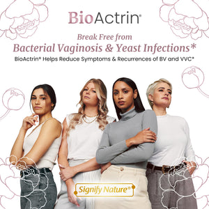 SIGNIFY NATURE Bioactrin Vaginal Probiotics for Women - Bacterial Vaginosis & Yeast Infection Treatment - BV Probiotic - pH Vaginitis Support-28 Pills SIGNIFY NATUREBuy Supplements Australia