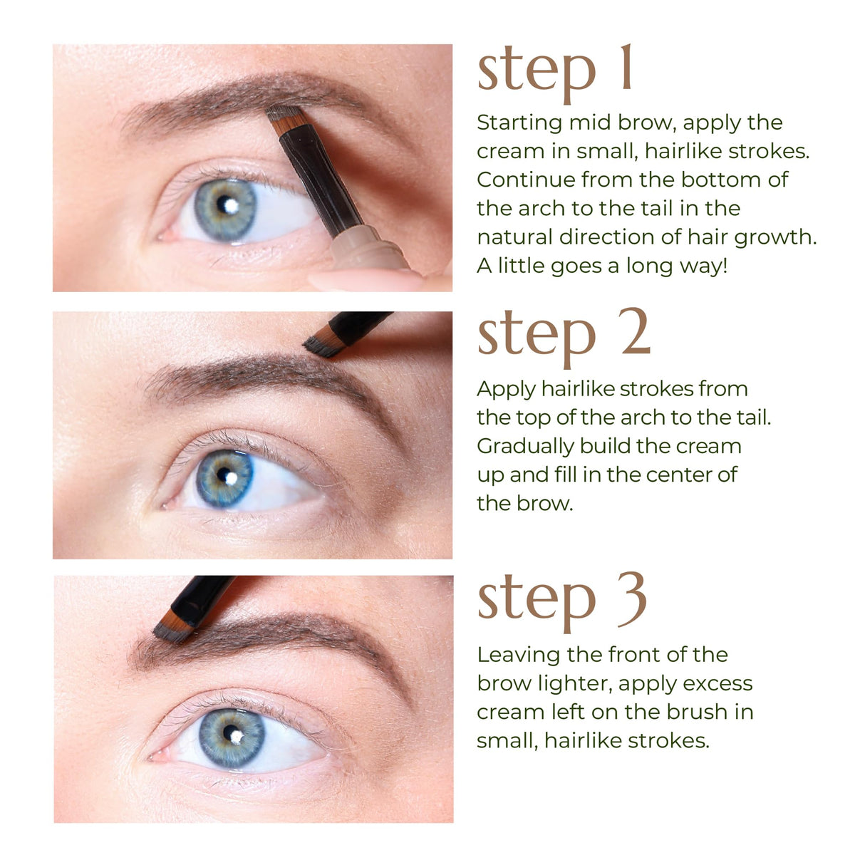 Chella Eyebrow Cream, Marvelous Medium Brown - Vegan, Cruelty Free, Paraben Free, Gluten Free Eyebrow Pomade Makeup - Long Wearing, Velvet Consistency, Water Proof ChellaBuy Supplements Australia